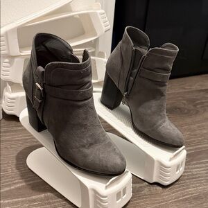 Kelly & Katie Charcoal Heeled Boots